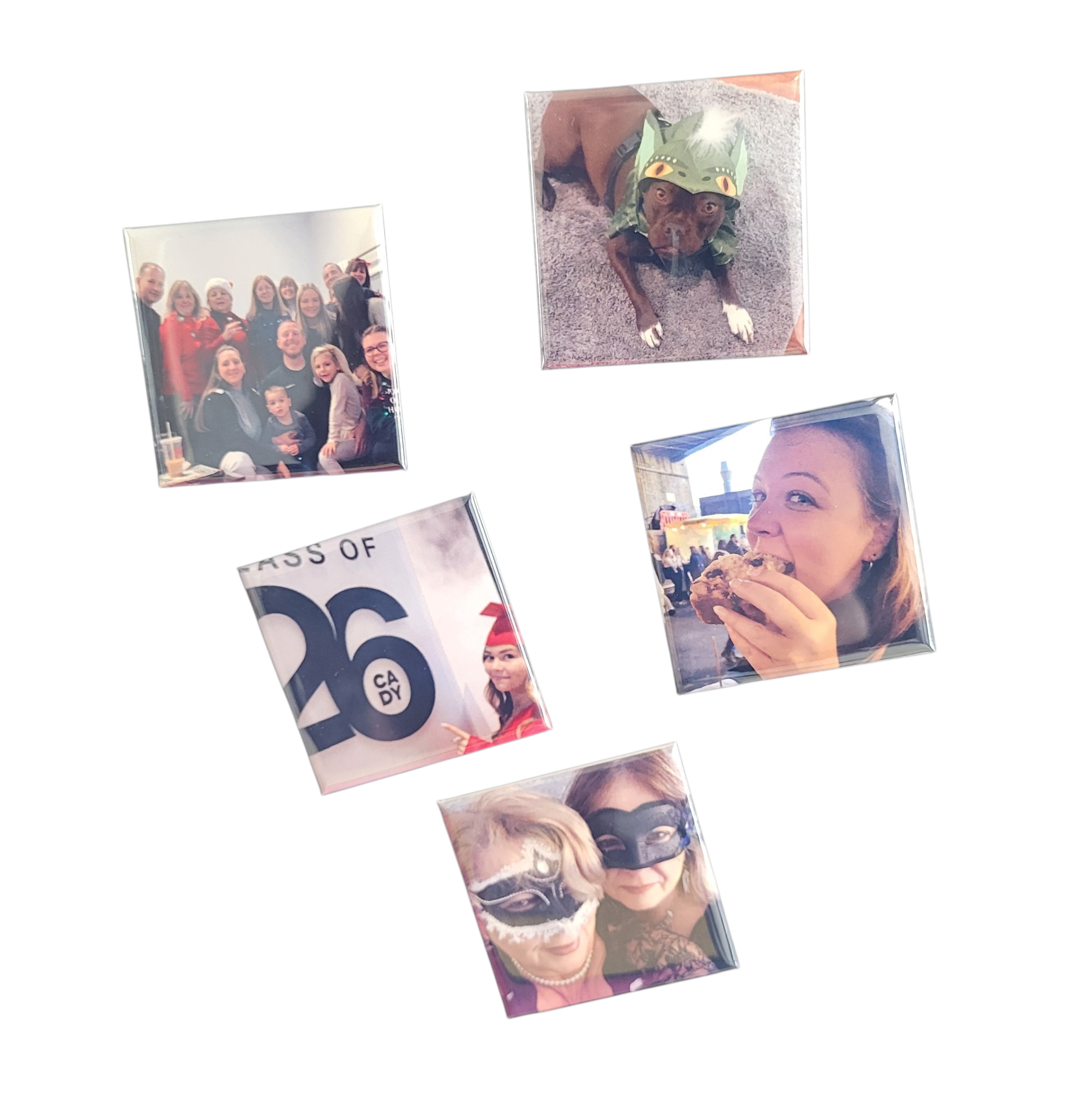 Square Custom Photo Magnets
