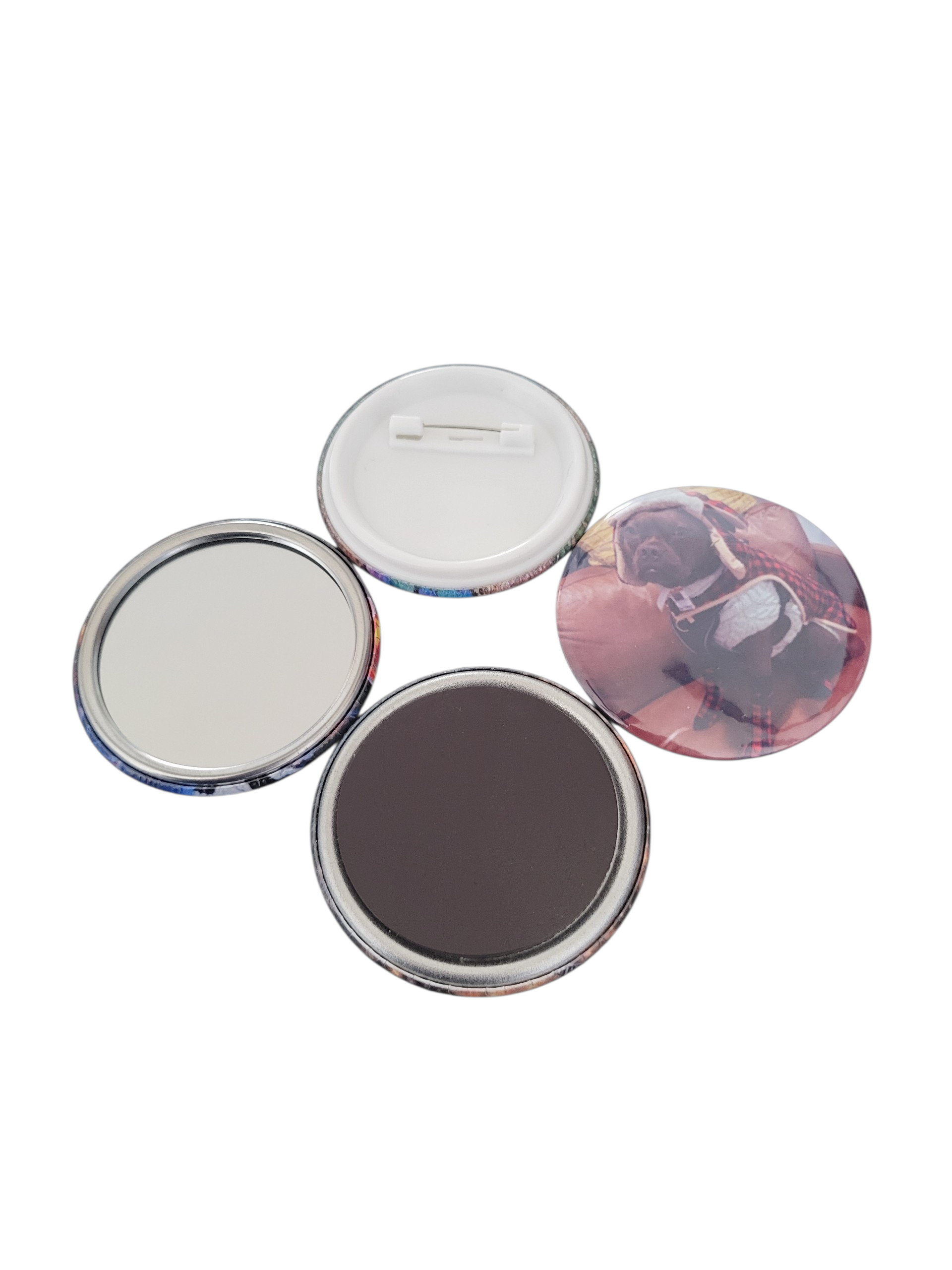 Round Custom Pins/Magnets/Mirrors 2.25 inch
