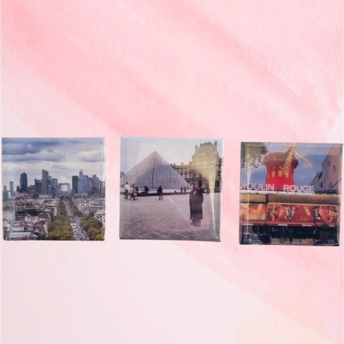 Square Custom Photo Magnets